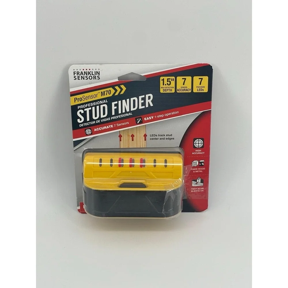 Franklin Sensors ProSensor M70 Professional Stud Finder 1.5
